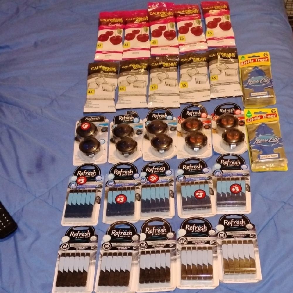 Refresh Scented Car Air Freshener Collection